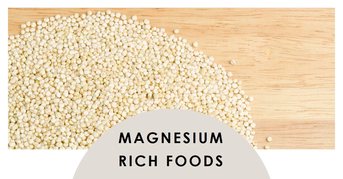 Magnesium Rich Foods, Fruits rich in Magnesium, Vegetables