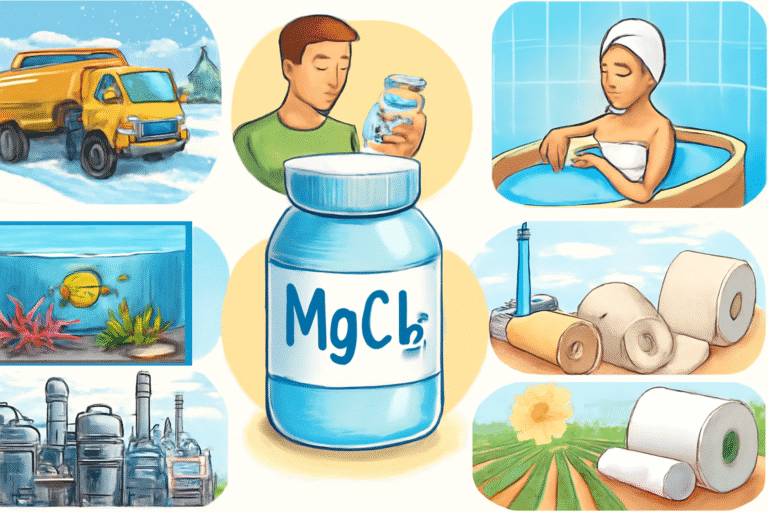 Magnesium chloride for skin health