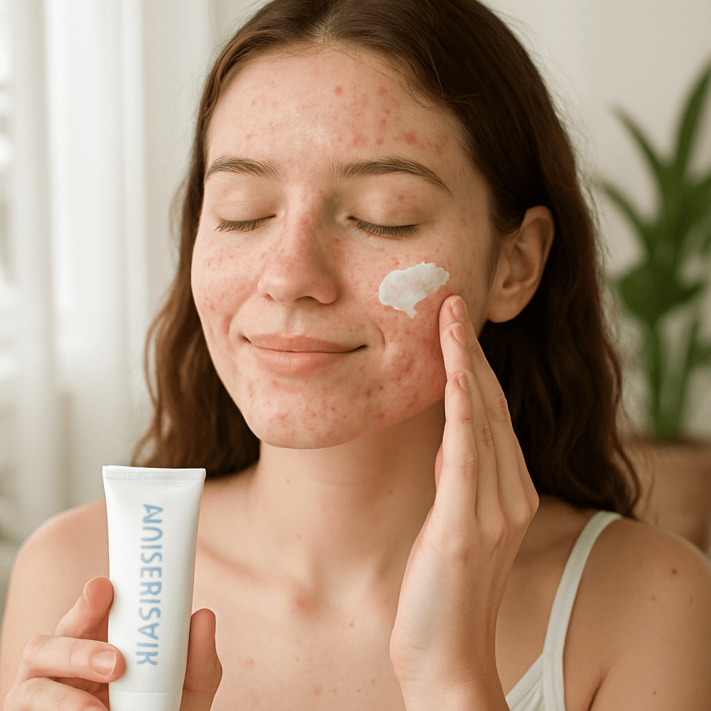 Magnesium chloride for skin health and acne