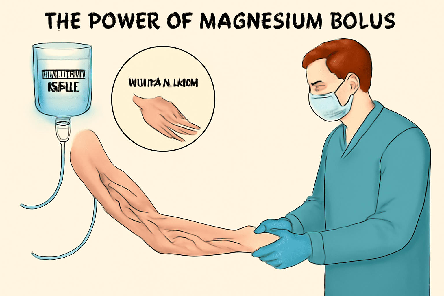 Magnesium bolus Magnesium chloride bolus