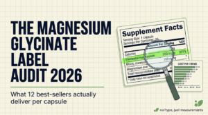 THE MAGNESIUM GLYCINATE LABEL AUDIT 2026